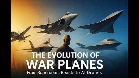 The Evolution of Fighter Jets Will Leave You Speechless | From Giants to Invisible Drones!