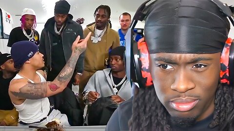 Kai Cenat Reacts to Lil Tjay & Fivio Foreign Disrespect Max...