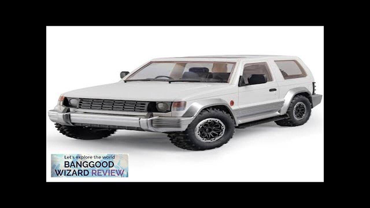 LDRC 1297 Pajero DIY KIT 1/14 4WD RC Car LED Light Off-Road Review