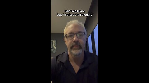 Hair Transplant Day 1