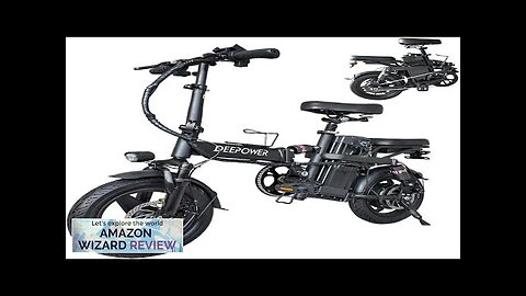 Folding Electric Bike for Adult 400W Brushless Motor Ebike with Max 48v30A Review