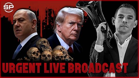 LIVE NOW: Trump Commits to MURDEROUS Land Grab, Ethnic Cleansing!