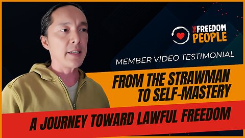 From the Strawman to Self-Mastery — A Journey Toward Lawful Freedom