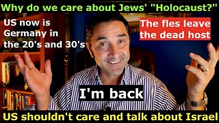 Why should we care about this small (richest) minority, their little Bazaar country (Israel) and allow them to shape our civilization?
