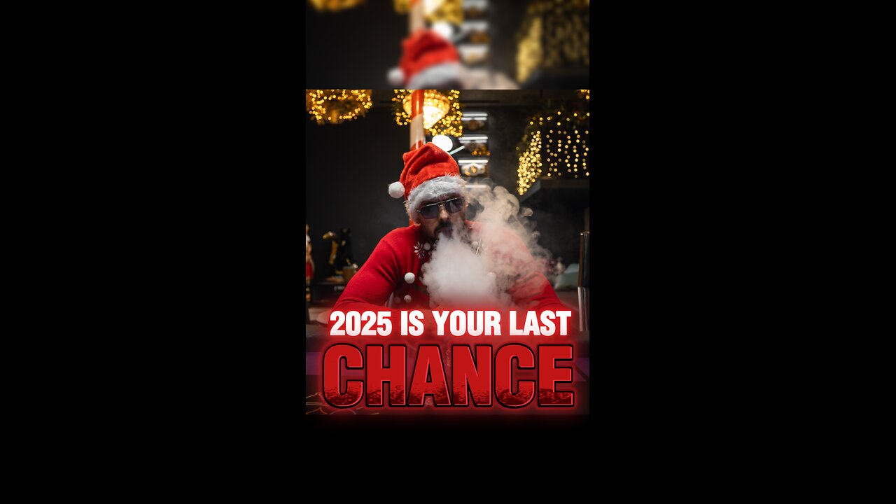 2025 IS THE LAST CHANCE