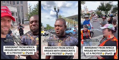 LEGAL African Immigrant Schools 'No King' Protestors on America and Its Values