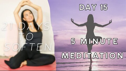 Feel happy, open, and grateful ☺️ | 5 minute guided meditation and breathwork 💨
