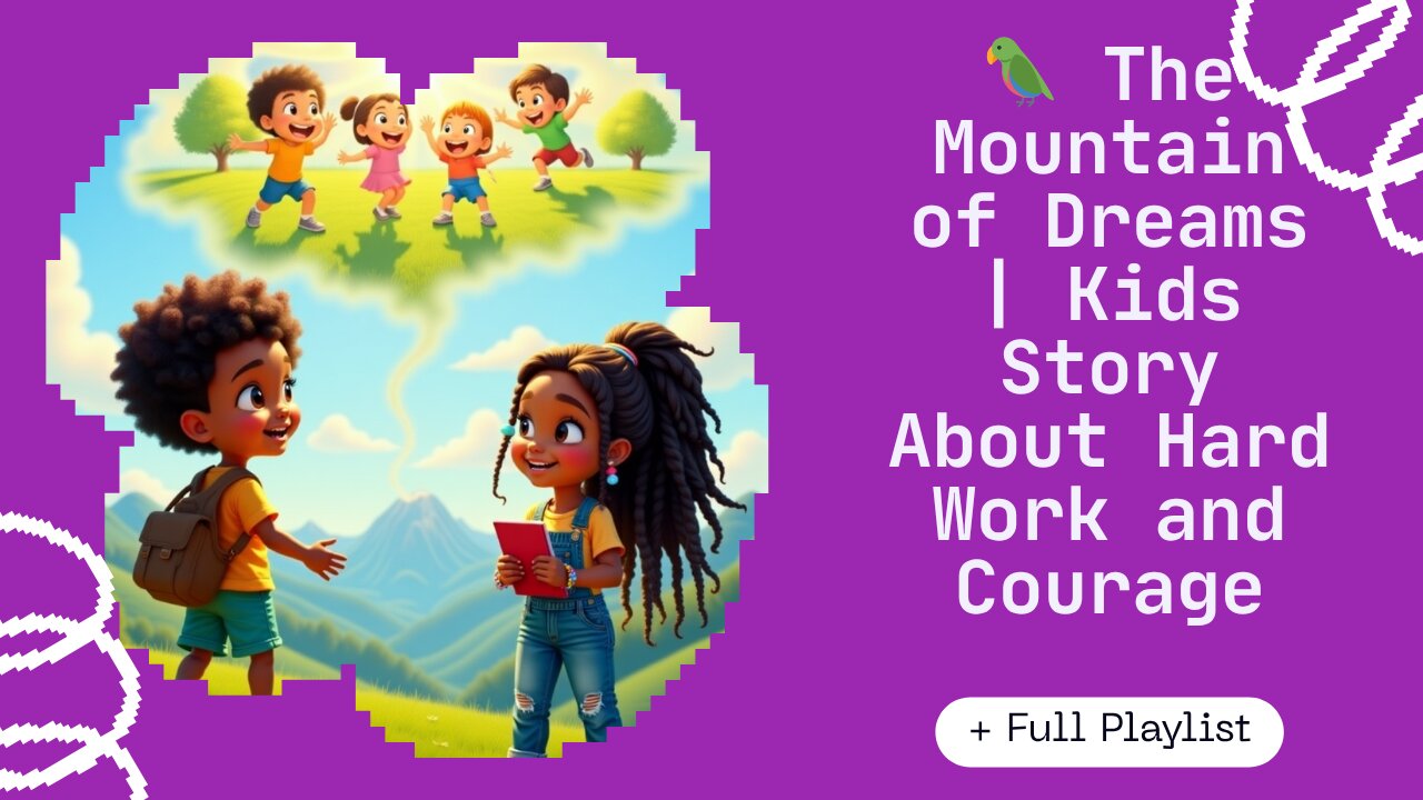 The Mountain of Dreams ⛰️ | Kai & Camila’s Magical Journey | Kids Story About Hard Work and Courage