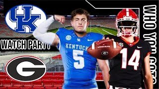 Kentucky Wildcats vs Georgia Bulldogs | Live Play by Play Stream | #collegefootball #sec 10-4-25 🏈🔥