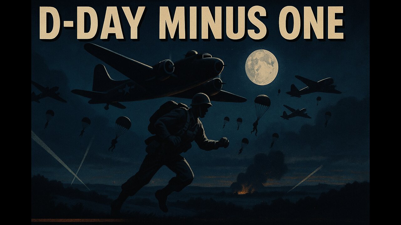 D-Day Minus One: Paratroopers Jump Behind Enemy Lines On The Eve Of Normandy (1945)