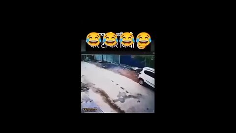 Scooter vs car! FUNNY!