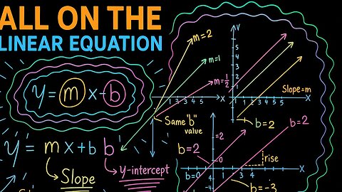 The Graph That’s Everywhere: y = mx + b!