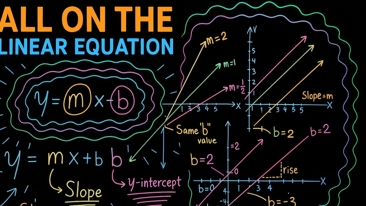 The Graph That’s Everywhere: y = mx + b!