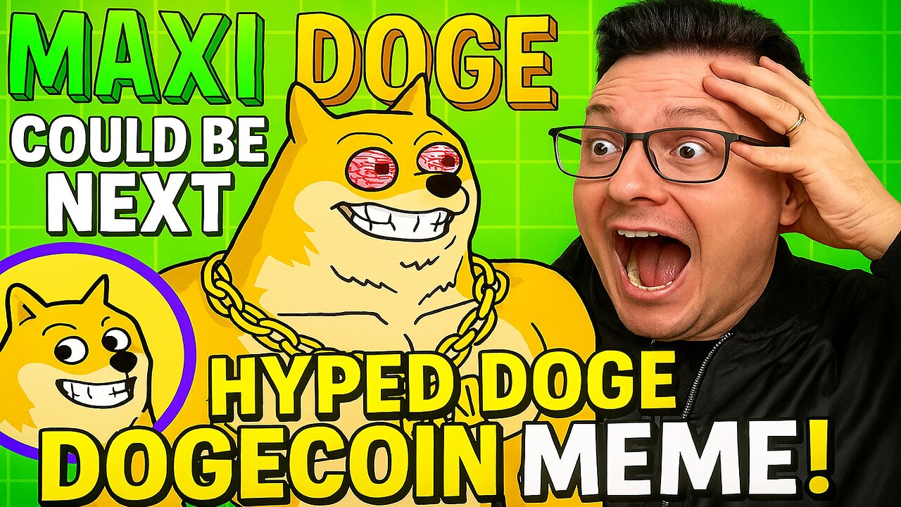 Maxi Doge Meme Coin Hyped New Dogecoin Type Crypto! New Milestone Reached!!