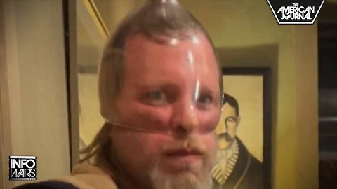 Pedophile Sting Results in Bizarre Moment with Sex Offender Rolling a Condom Over His Face