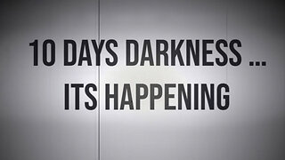 The 10 Days of Darkness! Trump’s Military Strategy: Wake Up, The Time Is Now!