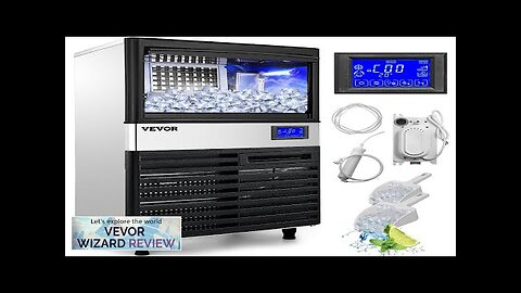 VEVOR 110V Commercial ice Maker Machine 132LBS/24H with 44LBS Bin and Electric Review