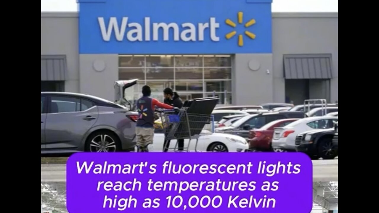 WALMART FLORESCENT LIGHTS WARNING