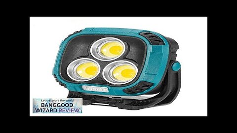 300W COB Camping Light Mutilfunction USB Charging Portable Super Bright Flood Light Review