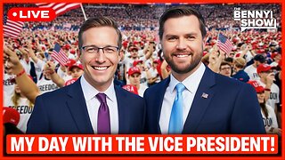 Behind the Scenes With JD Vance on Air Force 2 | VP Gives FLAMETHROWER Speech as Stadium Crowds ROAR