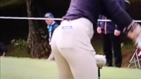 Lovely golf swing