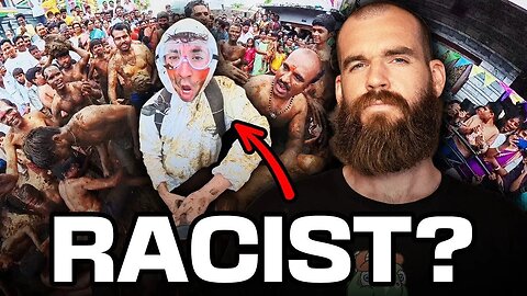 YouTuber Attacked for Filming The Indian Poop-Throwing Festival!!