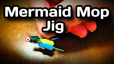 DIY Mermaid Mop Jig | A Fishing Lure Made Mostly With Items From Dollar Tree