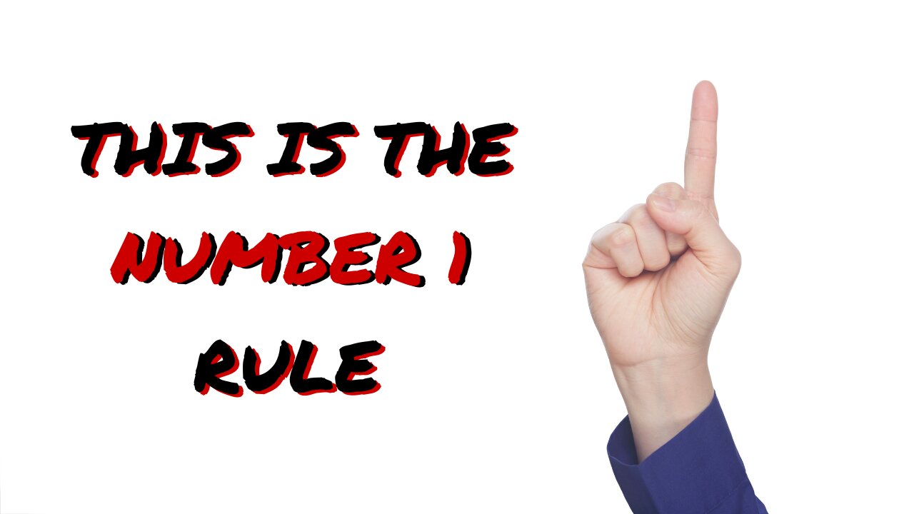 What's the Number 1 Rule of Christianity?