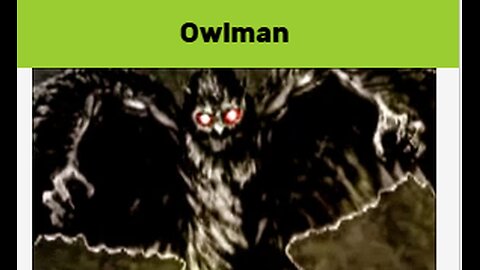 Owlman Bible Lesson
