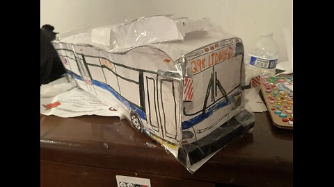 This Is How To Make A Paper NewFlyer XD40 Q98 MTA Citybus