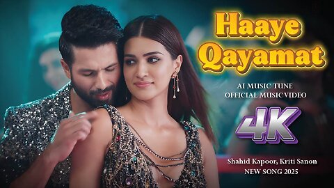 Haaye Qayamat (Official Video) | Shahid Kapoor, Kriti Sanon | Ai Music Tune | Bollywood Dance 2025