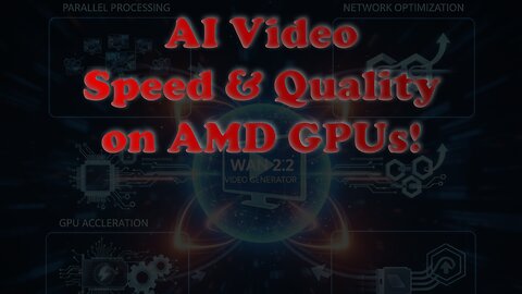 Boost Stable-Diffusion.cpp Speed & Quality on Linux | WAN 2.2 TI2V 5B + AMD Instinct MI60 Setup