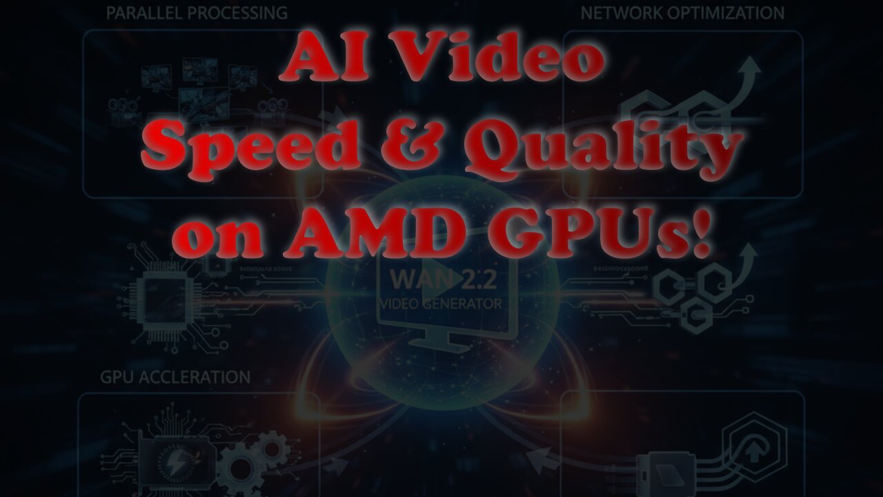 Boost Stable-Diffusion.cpp Speed & Quality on Linux | WAN 2.2 TI2V 5B + AMD Instinct MI60 Setup