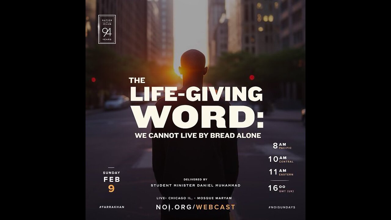 The Life- Giving Word We Cannot Live By Bread Alone