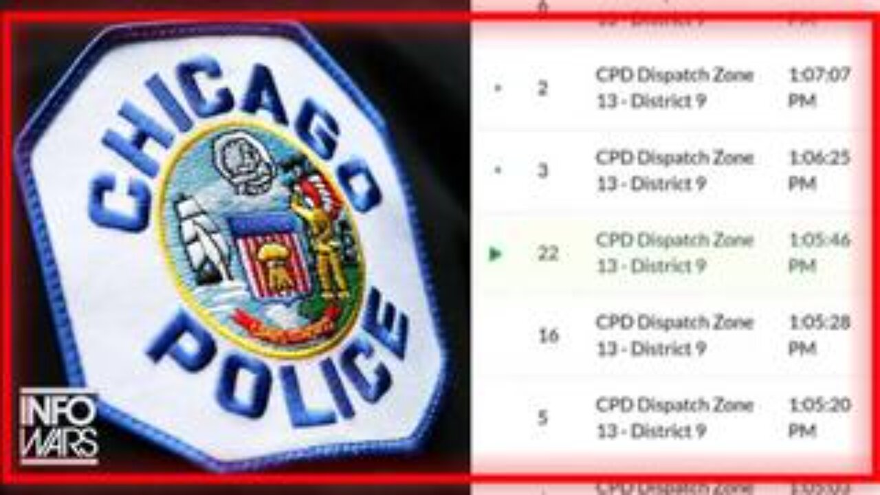 CIVIL WAR ALERT! Radio Transmissions Prove Chicago PD Was Ordered To STAND DOWN During Fed Ambush!