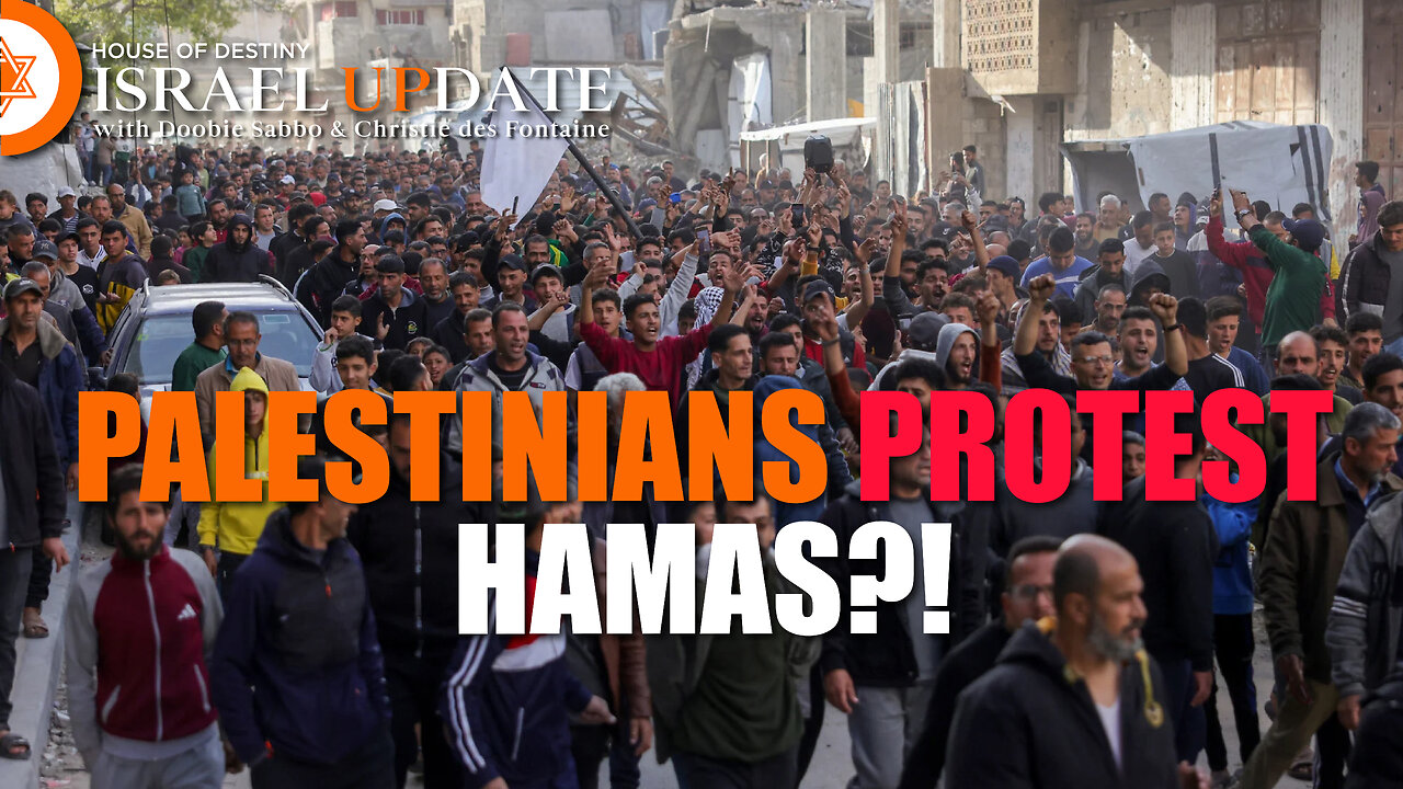 Palestinians Protest Hamas?! | Israel Update