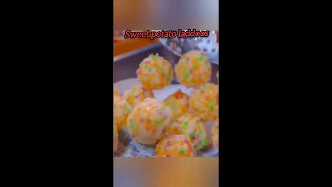 sweet potato laddoos