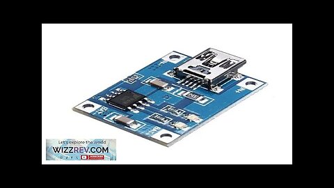 10Pcs Mini 1A Lithium Battery Charging Module Board With USB Interface Review