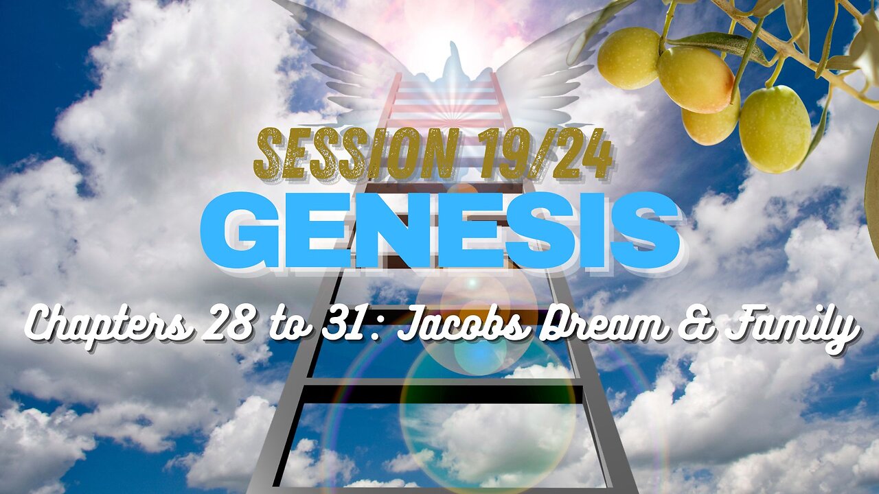 Genesis Chapters 28 to 31 with Chuck Missler (Jacob Flees to Laban) Session 19/24