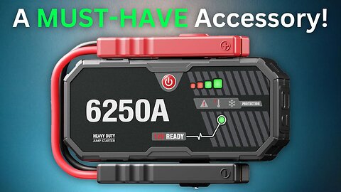 Jumpstart Your CAR Battery ANYTIME! // Must Have (And Can Charge your Phone!)