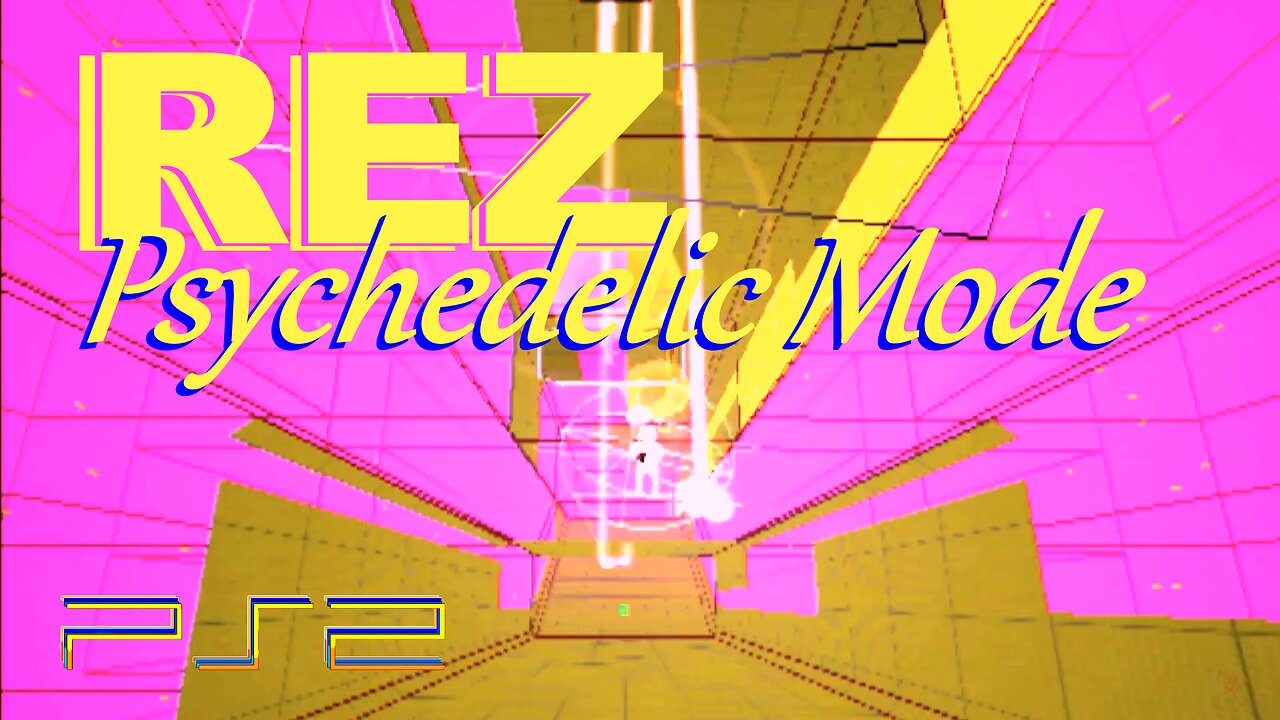 Rez, Psychedelic Mode (PS2 remaster) - Stage 4 Boss