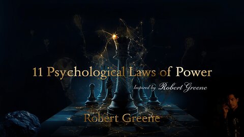 11 Psychological Laws of Power By ROBERT GREENE // Book Summery in English//