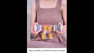 Vibration Neck Masssger Rechargeable Low Frequency Pulse Cervical Massager