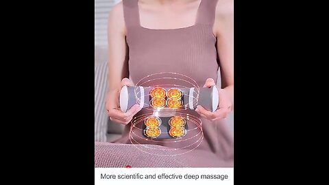 Vibration Neck Masssger Rechargeable Low Frequency Pulse Cervical Massager