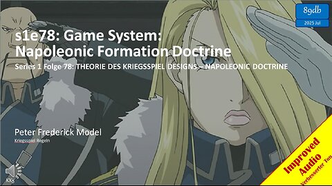 s1e78: Game System: Napoleonic Formation Doctrine