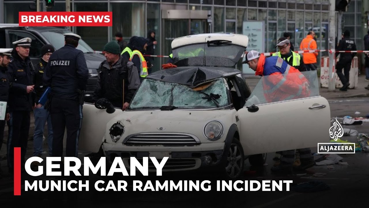 Germany car ramming incident: At least 20 injured after man drives car into crowd in Munich