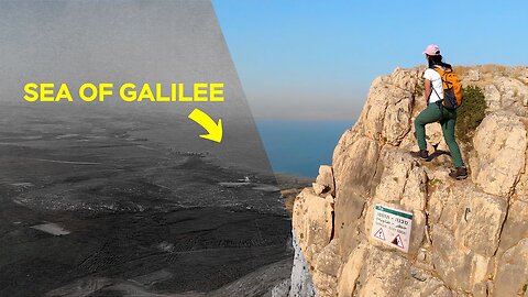 Mount Arbel in Galilee Where Jesus Led Most of His Ministry