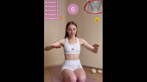 Save this 3-minute back fat workout 🥰"