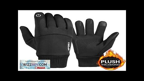 Motorcycle Gloves Guantes Winter Warm Full Fingers Heated Gloves Waterproof Heating Hand Review