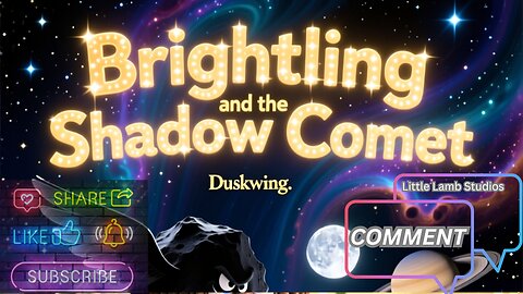 Brightling and the Shadow Comet 🌟☄️ | Inspiring Story for Kids | Little Lamb Studios